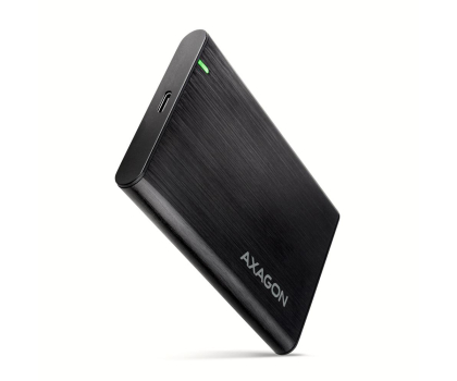 Akcesoria do dysków AXAGON EE25-A6C Bezśrubowa aluminiowa obudowa zewnętrzna USB-C 3.2 Gen 1 - SATA 6G dla 2.5" SSD/HDD